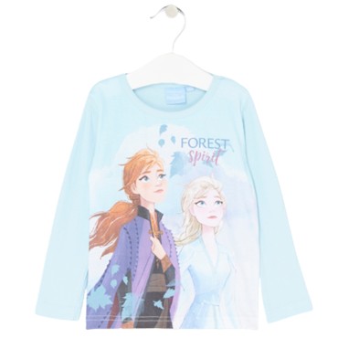 T-Shirt Reine des Neiges Bleu