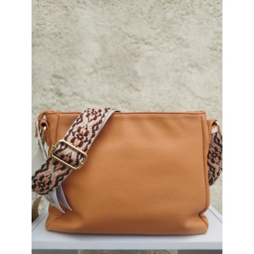 Sac bandoulière Bestini Paris 263 Orange
