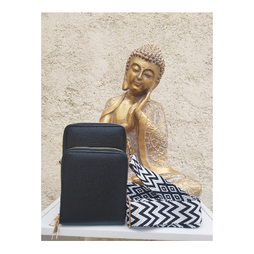 Pochette Téléphone Noire