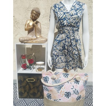 Combi Short Elina Bleue