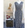Robe Longue Marguerite Noire