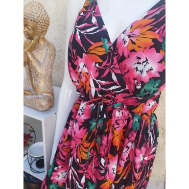 Robe Courte Megara Rose
