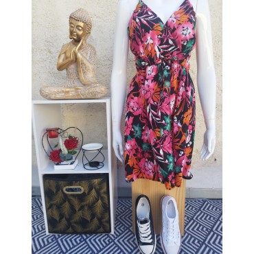 Robe Courte Megara Rose