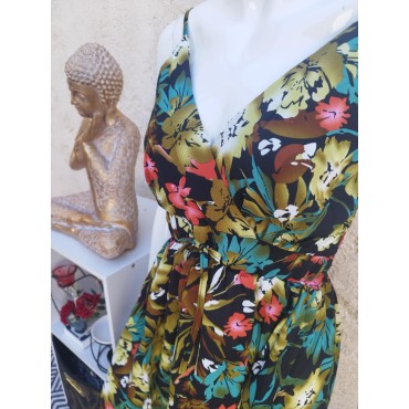 Robe Courte Megara Verte