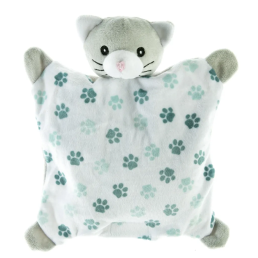 Doudou Bouillotte Bébé Chat