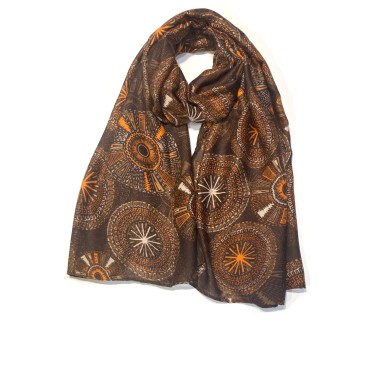 Foulard 619 Marron