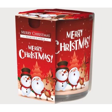 Bougie Parfumée Noël rouge