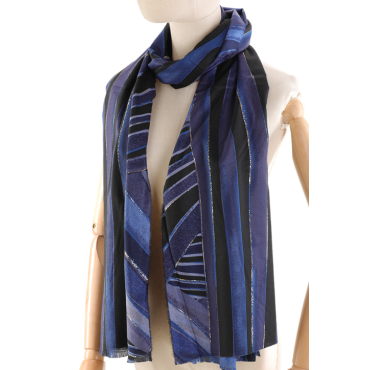 Echarpe 374 Bleu