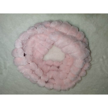 Snood Pilou 14 Rose