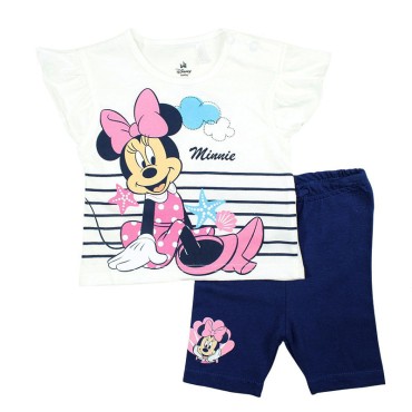 Ensemble Bébé Minnie Bleu