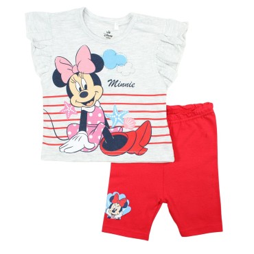 Ensemble Bébé Minnie Rouge