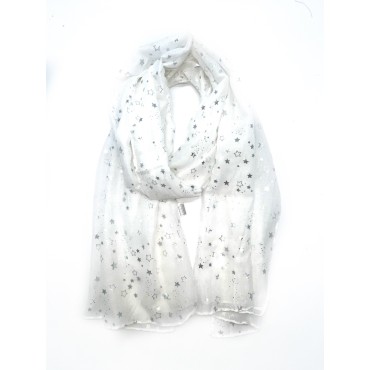 Foulard B7 Blanc