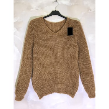 Pull en maille 65 Camel