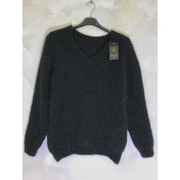 Pull en maille 65 Noir