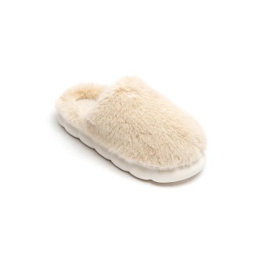 Paire de Chaussons Pilou Beige